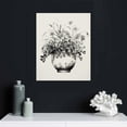 thumbnail image 5 of ONETECH Sage Green Wall Posters &amp; Prints, Green Boho Wall Art  Minimalist Framed Wall Art Geometric Line Leaf Sun Moon Beige Green Canvas Artwork Paintings, 5 of 5