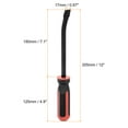 thumbnail image 2 of Unique Bargains Angled Tip Pry Bar 12 Inch Curved Screwdriver Pry Bar with Strike Cap Handle, 2 of 6