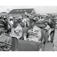thumbnail image 2 of Generals Dwight Eisenhower And George Marshall Sitting In A Jeep At A Washington D.C. Airport. Eisenhower Is Waving And, 2 of 2