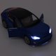 thumbnail image 5 of Carro de Juguete Modelo HLNLSU S en Aleación Diecast Escala 1:32 con Luz Azul, 5 of 7