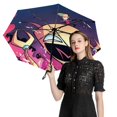 thumbnail image 2 of Invader Zim Gir Folding Umbrella Auto Umbrella Anti-UV Protection Lightweight Water-Resistant Portable Rain Umbrellas, 2 of 7