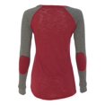 thumbnail image 3 of Boxercraft New IWPF Women Women’s Preppy Patch Slub Long Sleeve T-Shirt, 3 of 5