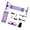 Purple, variant on MOMOJIA Nonslip Exercise Resistance Band Portables Training Equipment for Muscle Toning