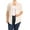 Cream, variant on Women's Casual Open Front Short Sleeve Cardigan Lightweight Solid Layering Top