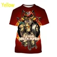 thumbnail image 2 of Camiseta con estampado 3D de la banda pop Five Fingers Death Fist, camiseta de moda para hombre, estilo hip hop, Harajuku, unisex, de gran tamaño, con cuello redondo, 2 of 5