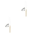thumbnail image 4 of Justharion 5Pcs Hair Braid Bead Hair Extensions Hook + Decoration Wire Pulling Tool 2 2Set, 4 of 6