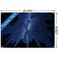 thumbnail image 3 of Milky Way At Night Wall Poster with Push Pins, 14.725" x 22.375", 3 of 3
