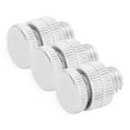 thumbnail image 4 of Fil de Clôture Électrique Fendu, 100 Pcs Base Renforcée Connecteurs de Fil de Clôture Électrique Structure Double Filetage en Alliage d'Aluminium pour Extérieur, 4 of 8