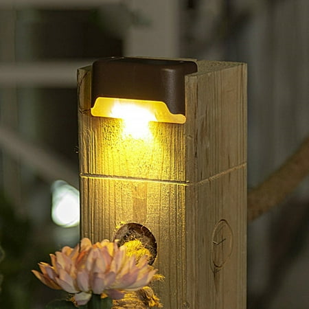 

ODOMY Solar Powered Ground Light Waterproof Garden Pathway Deck Lights Solar Lamp