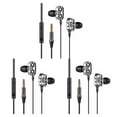 thumbnail image 1 of Bearachild Auricular con cable Reducción de ruido portátil Tapón de oreja de silicona Auriculares ergonómicos Escuchar música Deportes Auriculares Type1 NO1, 1 of 6