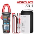 thumbnail image 3 of Clamp Meter Voice Broadcast Digital Multimeter 4000 Counts AC/DC Current Voltage Tester ,Versatile, 3 of 6