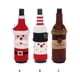 thumbnail image 4 of Inteprter Funda de botella de vino de Papá Noel de Navidad, funda de tela de punto de alce, ropa Universal, decoración de Navidad, decoraciones para Kits de decoración para fiestas Alce Inteprter HA068075-03, 4 of 6