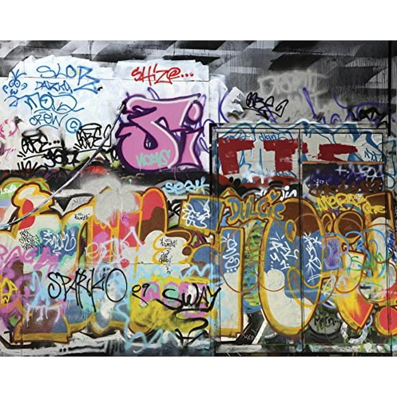 OhPopsi WALS0007 Graffiti Wall Mural