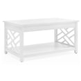 thumbnail image 1 of Alaterre Meuble Table Basse en Bois Blanc Coventry, 1 of 6