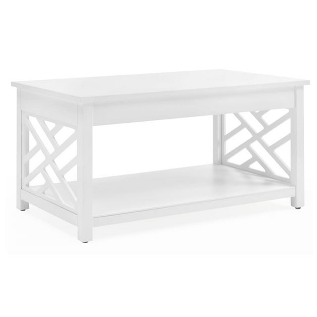 Alaterre Meuble Table Basse en Bois Blanc Coventry