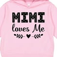 thumbnail image 3 of Inktastic Mimi Loves Me Baby Clothes Girl Toddler Hoodie, 3 of 4