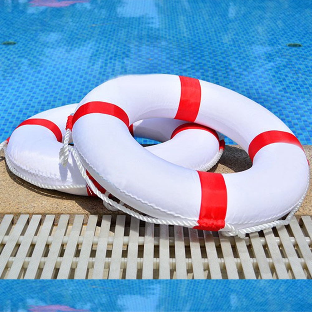 Swimming Pool Safety Life Preserver Cover Child Adult Foam Swim Rings 