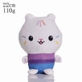 thumbnail image 1 of Gabby Dollhouse Cakey Cat Plush Toy, 8.7 Inch Soft Stuffed Character, 1 of 2