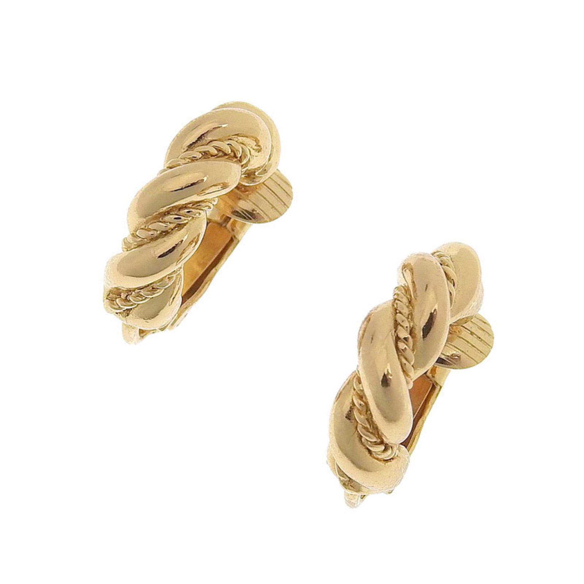 U ywany Christian Dior Kolczyki damskie Gold Twist Poland Ubuy