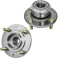 thumbnail image 3 of Detroit Axle - FWD Rear Wheel Bearings & Hubs + Sway Bars Replacement for 2002 - 2006 Mitsubishi Lancer (LS & OZ RALLY - ABS Model) - 4pc Set, 3 of 5