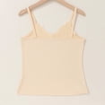 thumbnail image 5 of BUIGTTKLOP Womens Cotton Camisoles Lace V Neck Tank Top Spaghetti Strap Slim Fitted Cami Tops Going out Cute Shirts, 5 of 6