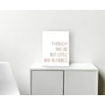 thumbnail image 3 of Girls Boho Room Decor,She Is Sunshine Mixed With a Little Hurricane Framed Canvas Wall Art Decor 11×14,Girls Wall Decor,Boho Sunshine Girls Nursery Little Girl Room Wall Art Framed Decor Prints, 3 of 11