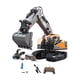 thumbnail image 3 of Excavadora de ingeniería de juguete de construcción de control remoto con rotación de 360 ​​grados amarillo, 3 of 8