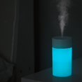thumbnail image 4 of Humidificador de aire portátil mini USB, difusor de aroma, silencioso, vapor frío, portátil de escritorio blanco, 4 of 9