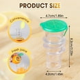 thumbnail image 2 of Handheld Lemon Squeezer, Manual Lemon Orange Juicer Squeezer, Hand Held Citrus Juicer and Lemon Pourer Lemon Squeezer Screw Top Manual Lime Juice with Lid Built-In Filter, 2 of 8