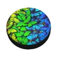 thumbnail image 2 of Kdxio Spare Tire Cover for RV Trailer, Waterproof Wheel Cover,Camper Spare Tire Cover Fit for Rv SUV Truck Travel Trailer 14 inch-Multicolored Butterflies, 2 of 8