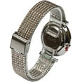 thumbnail image 4 of Blekon Collections Women's 34mm Case Japanese Quartz Modern Trendy Two-Tone Mesh Bracelet Wristwatch, 4 of 5