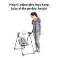 thumbnail image 5 of Graco Slim Spaces Compact Infant Swing, Space-Saving Design, Gray, Tilden, 5 of 8