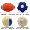 thumbnail image 2 of Pelota suave para mascotas, juguete chirriante para perros pequeños y grandes, ideal para rugby, tenis, voleibol, fútbol, baloncesto, juguetes de látex para limpieza dental y entrenamiento., 2 of 6