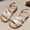 Beige, variant on Eltusu Girls Sandals with Strap, Open Toe No Slip Soft Sole Princess Summer Sandals Silver Size 13(Little Kids)