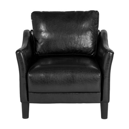Offex  Asti Contemporary Upholstered Chair in Black