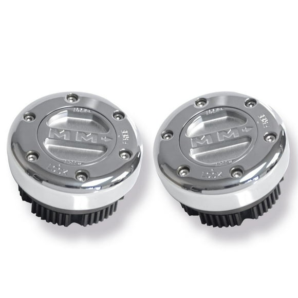 Mile Marker Locking Hub 459S/S Supreme; Manual; Dana 70; 35 Spline; Internal Mount; Set Of 2