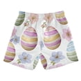 thumbnail image 2 of Easter Eggs Colorful Petals Swim Trunks Board Shorts Beach Pants Bathing Bottoms M, 2 of 8