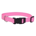 thumbnail image 3 of Coastal Adjustable Nylon Dog Collar with Plastic Buckle Bright Pink 1ea/5/8 In X 10-14 in, 3 of 4
