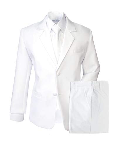 Spring Notion Boys' Formal 4-Piece Set, Light Grey