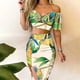 thumbnail image 2 of Moda mujer verano chaleco Camis falda traje conjunto manga corta vendaje Sexy conjuntos Wmkox8yi  bvn3284, 2 of 8