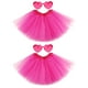 thumbnail image 1 of Faldas tipo tutú NSODREEM, 2 unidades, color rosa intenso para mujeres y niñas, 1 of 7