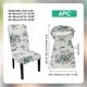 thumbnail image 2 of Paquete de 4 fundas elásticas para sillas de comedor, fundas para sillas de cocina, fundas para sillas Parson, fundas extraíbles para asientos de sillas., 2 of 6