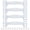 White, variant on Giaone Pack Of 4 Gate Handles Iron Pulls for Wood Door Barn Door Knob Drawers Handle