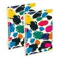 thumbnail image 6 of Abstract Dots Paint Spiral Journal Notebook College Ruled Notebook 8.3" x 5.7" A5 Lined Thick Paper Page, 6 of 6