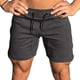 thumbnail image 3 of Pantalones cortos de entrenamiento de gimnasio para hombres Levantamiento de pesas Squatting Short Fitted Training Bodybuilding Jogger con bolsillo Adepaton HMHZ820-7, 3 of 7