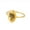 Golden chrysanthemum, variant on Womens Stainless Steel Flower Ring Elegant Gold Electroplated Floral Design Ring for Women with Intricate Detailing