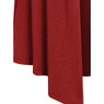 thumbnail image 5 of MixMatchy Women's [Made in USA] Solid Jersey Knit Short Sleeve Open Front Draped Cardigan (S-3XL), 5 of 5