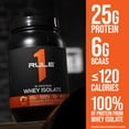 thumbnail image 3 of Protein Powder Rule 1 R1 Protein Whey Isolate, 2,27 kg de chocolate, 3 of 6