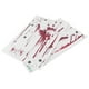 thumbnail image 4 of Juego de 4 pegatinas autoadhesivas de Halloween con huellas de sangre aterradoras para pared, decoración de ventanas para fiestas en casas embrujadas, 4 of 14