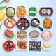 thumbnail image 2 of Imanes para nevera, 16 unidades, comida china en 3D, resina, comida en miniatura, 2 of 2